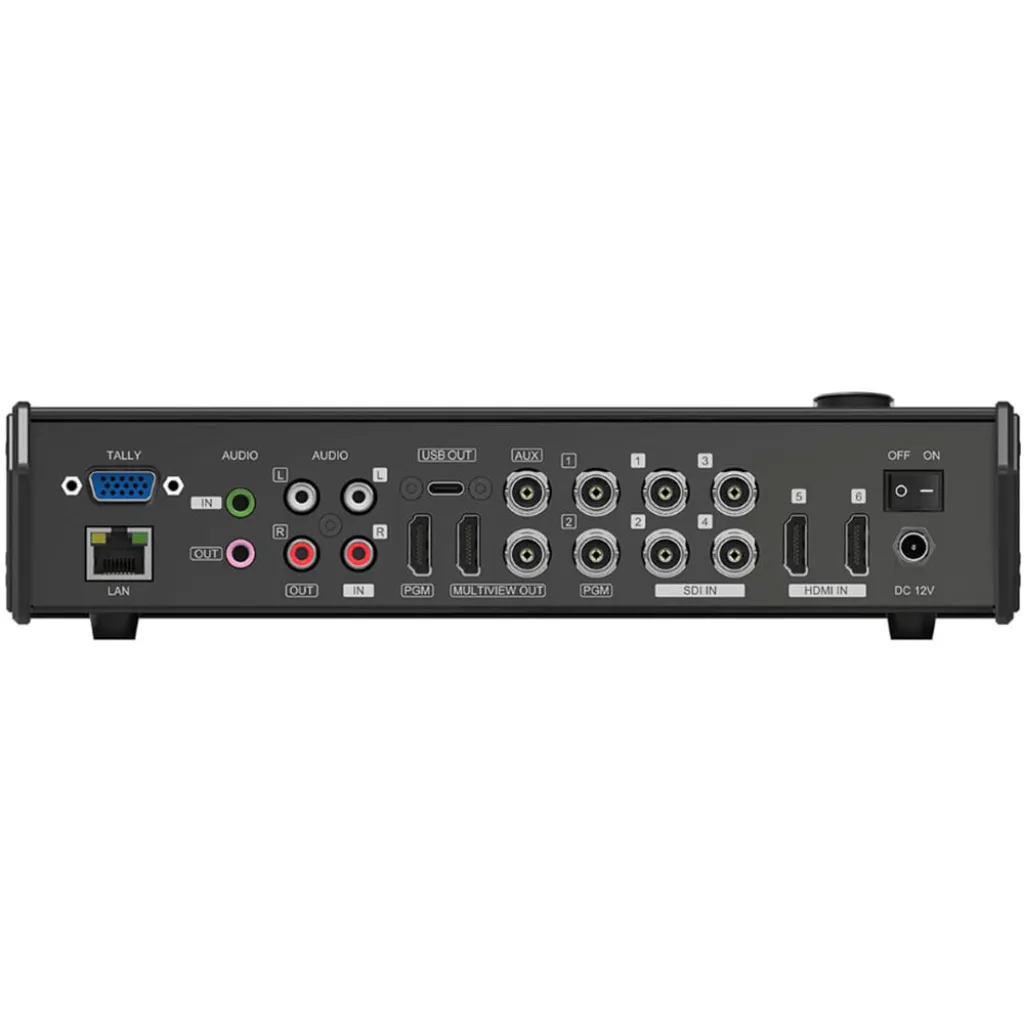 AVMatrix VS0601U Mini 6-Channel SDI/HDMI Multi-format Streaming Switcher