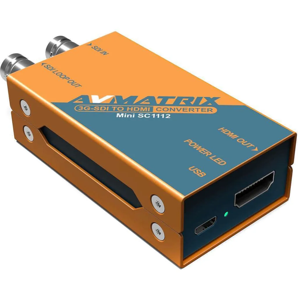 AV Matrix SDI - HDMI Converter with Powersupply