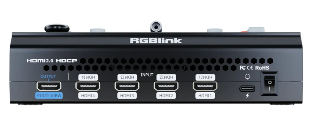 RGBlink Mini Pro V3  4-Channel HDMI Live Streaming Video Switcher
