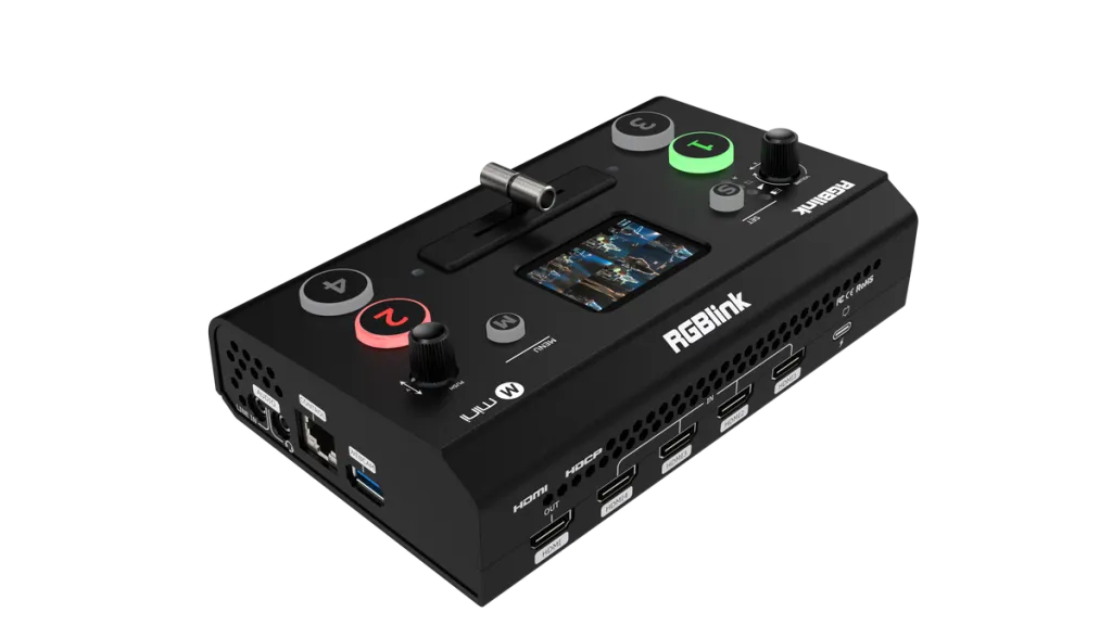 RGBlink Mini V3 Video Mixer Switcher for Live Streaming