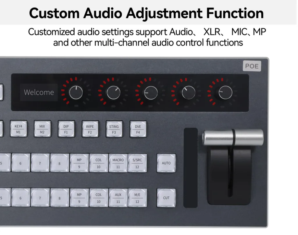 VIDEOCAST ATEM Switcher, OBS & Vmix Controller